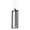Afx Cole Pendant, LED, 3000K, 120V, 6" W x 24" H  - Black COLP06L30D1BK - alternate 1